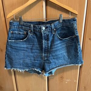 Levi’s 501 Blue Jean Cutoff Shorts